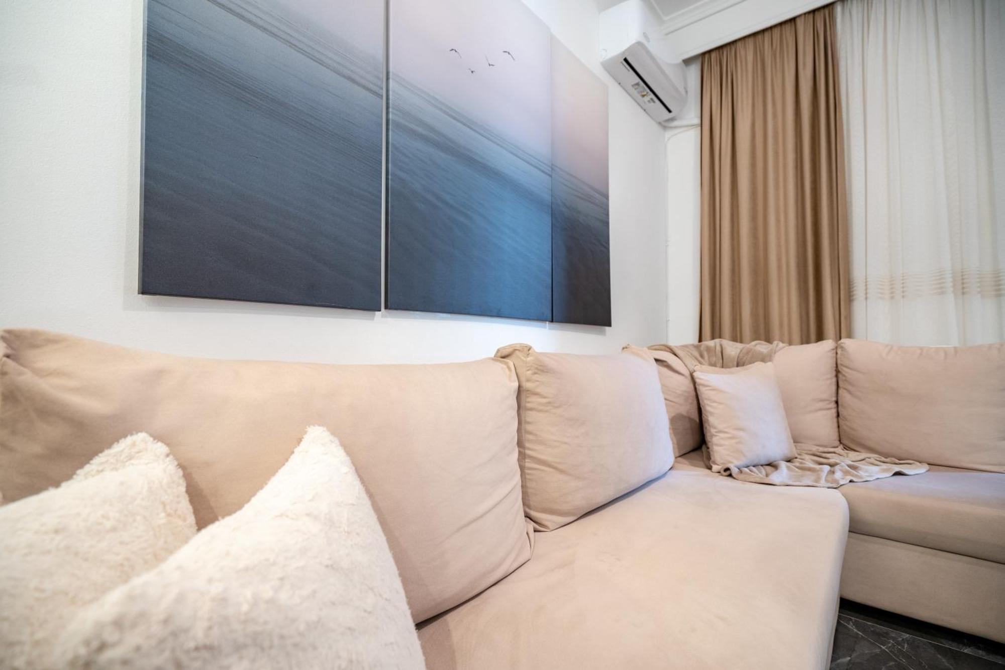 Neo Irakleio Train St. 1 Bedrm 4 Pers. Apartment Афины Экстерьер фото