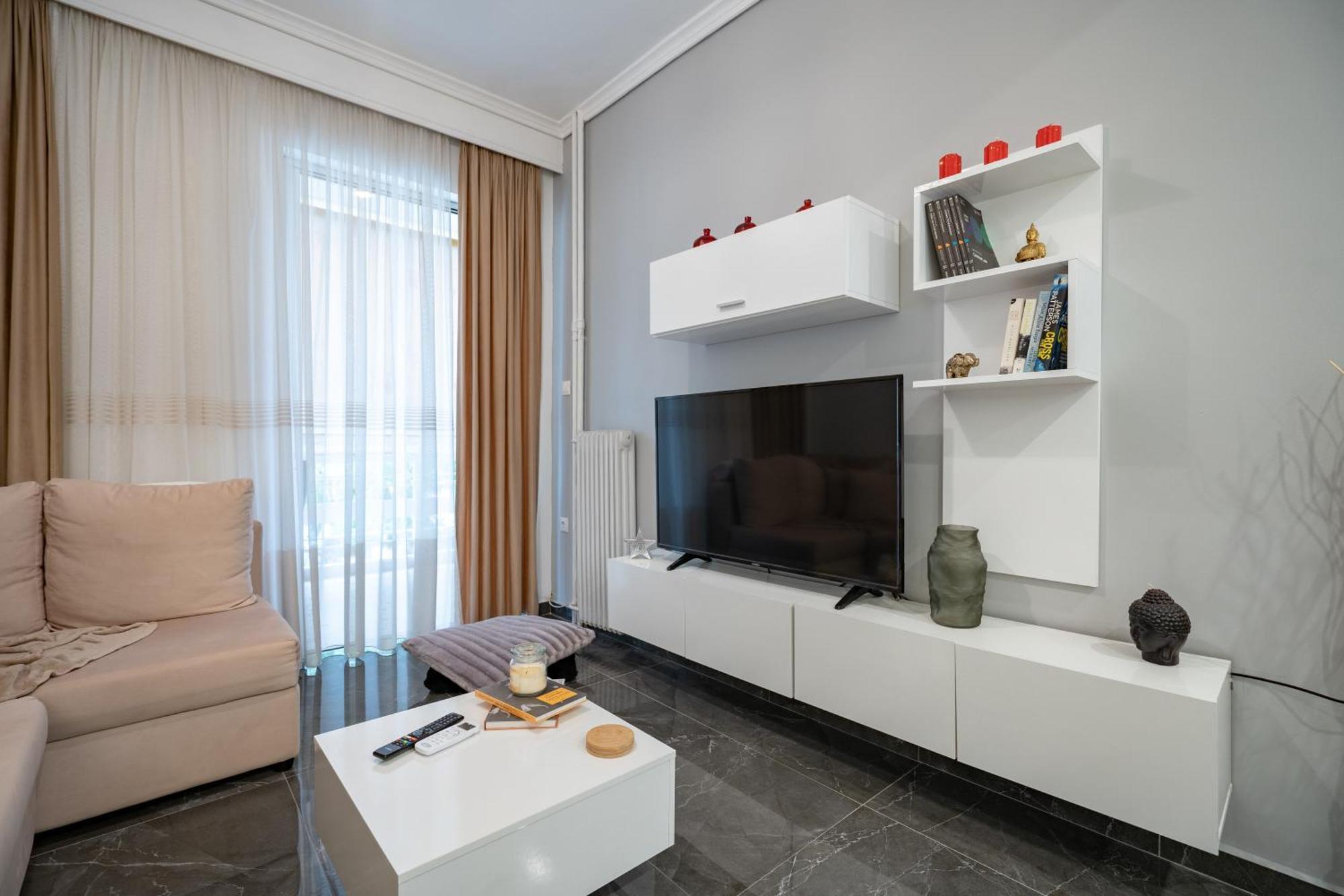 Neo Irakleio Train St. 1 Bedrm 4 Pers. Apartment Афины Экстерьер фото