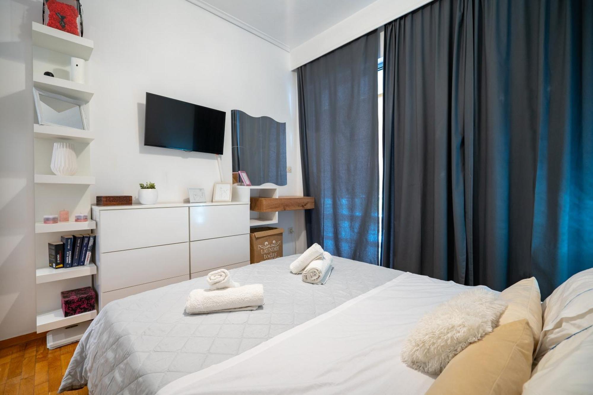 Neo Irakleio Train St. 1 Bedrm 4 Pers. Apartment Афины Экстерьер фото