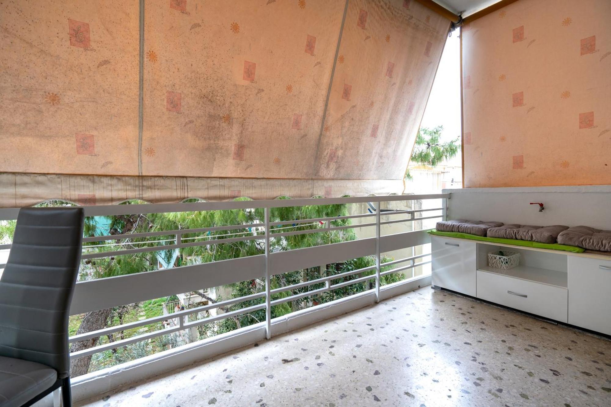 Neo Irakleio Train St. 1 Bedrm 4 Pers. Apartment Афины Экстерьер фото